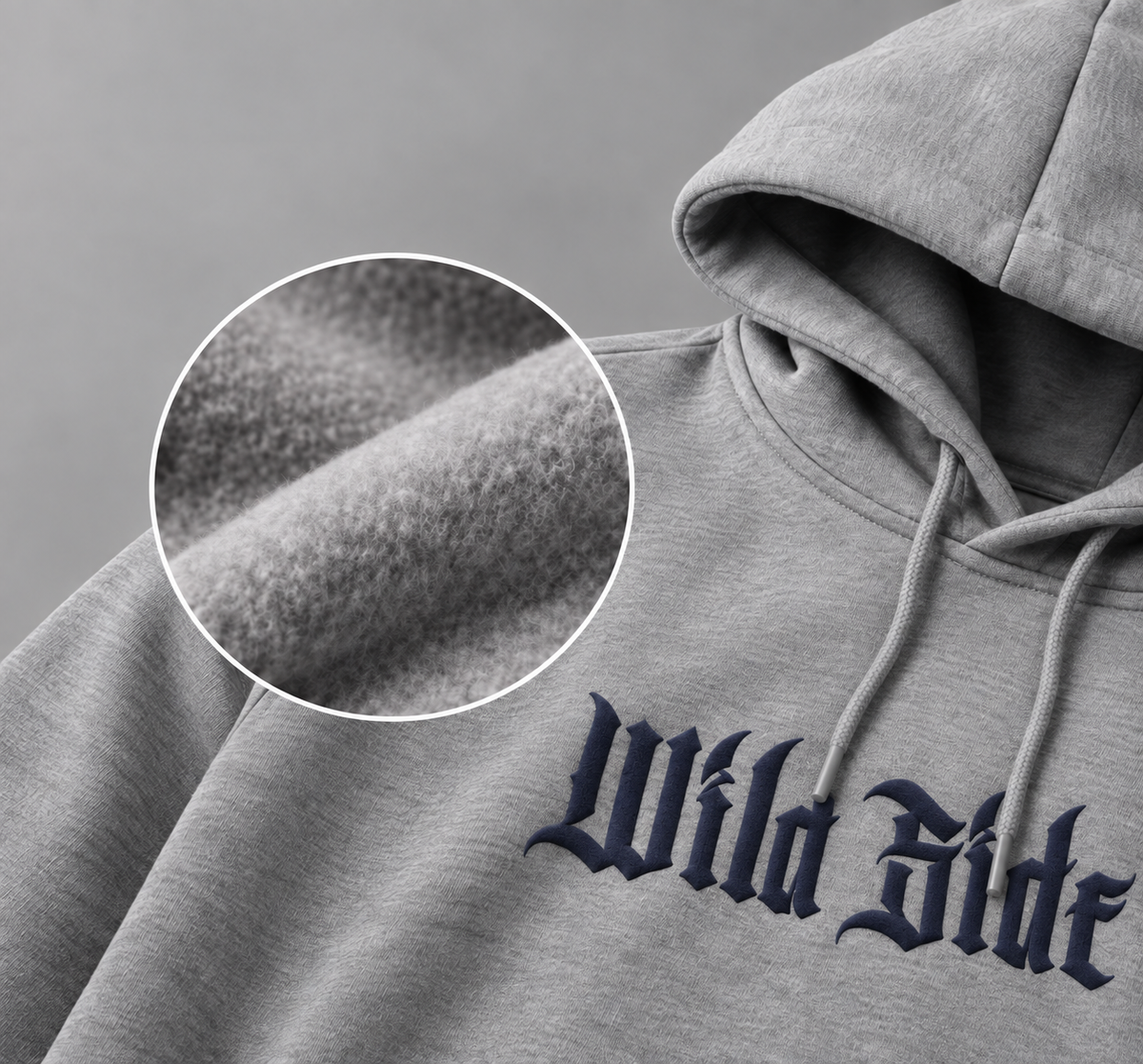 330 GSM heavyweight fleece hoodie fabric