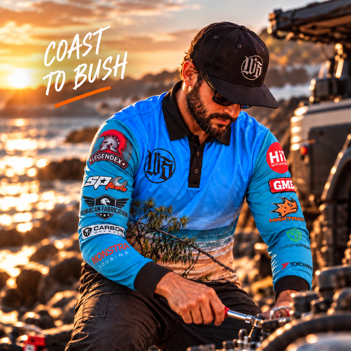 Coastal Run Adventure Shirt - Wild Side HQ