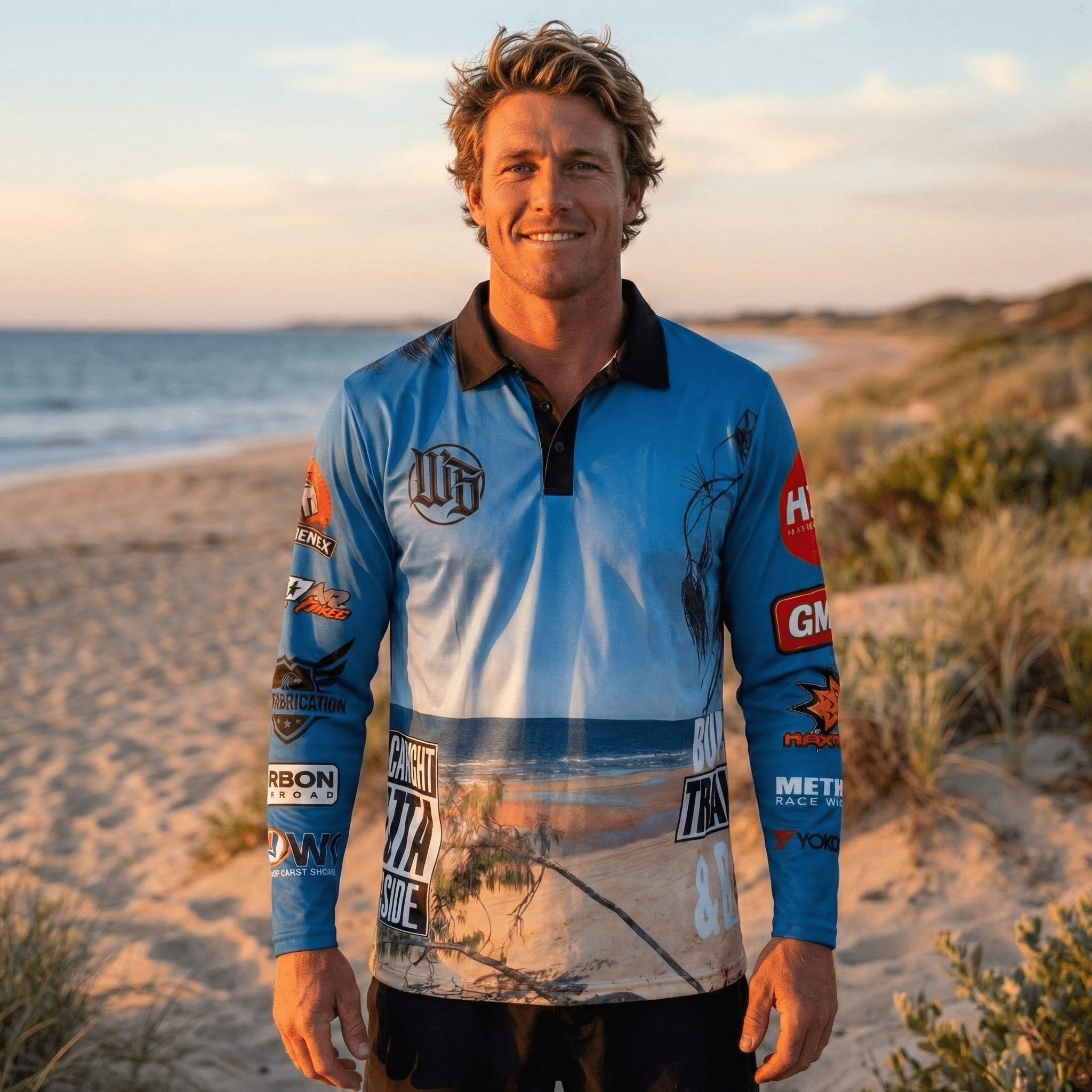 Coastal Run Fishing Polo - WildsideHQ