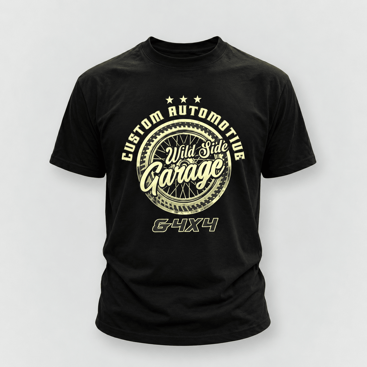 Wild Side Garage Built Heavyweight Tee - Wild Side HQ