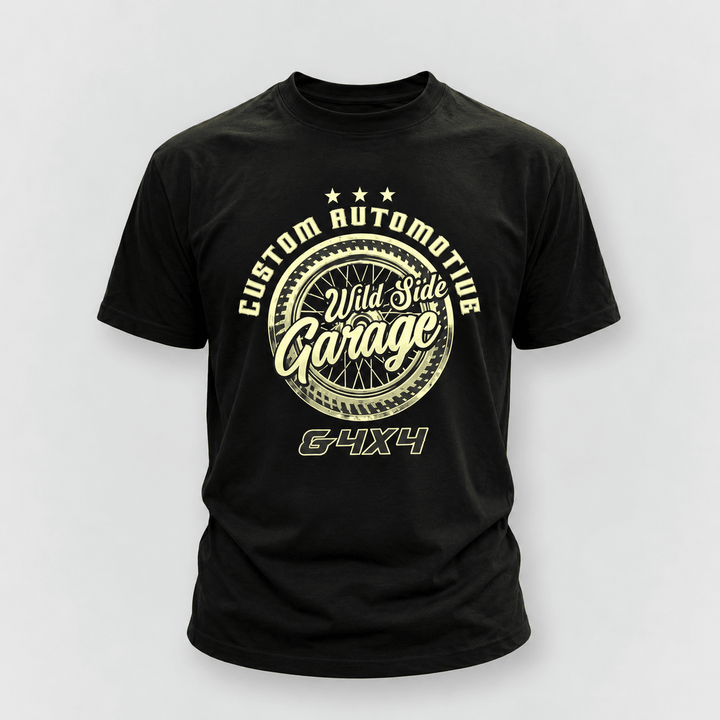 Wild Side Garage Built Heavyweight Tee
