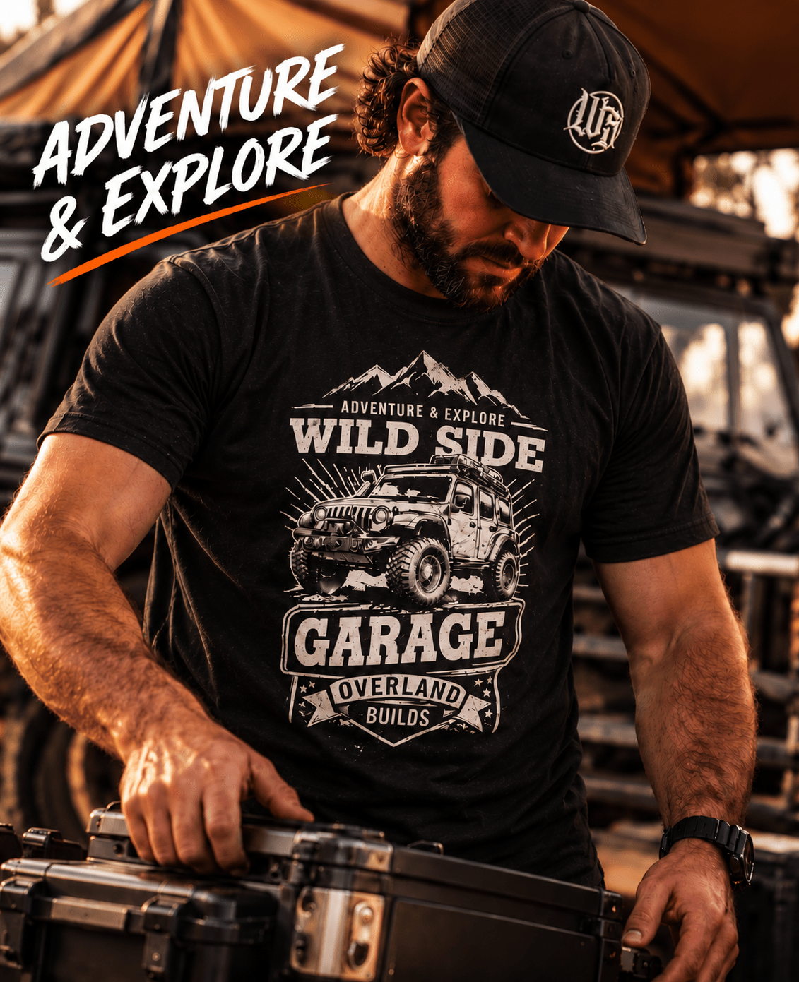 Wild Side Overland Heavyweight Tee - Wild Side HQ