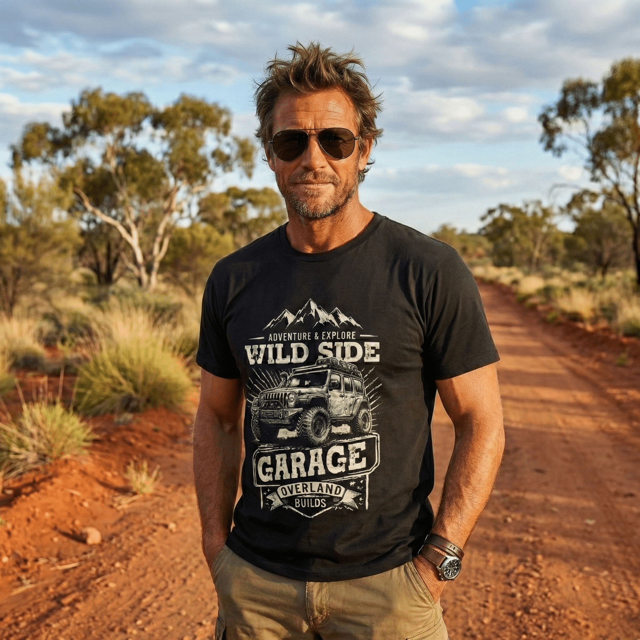 Wild Side Overland Heavyweight Tee - WildsideHQ